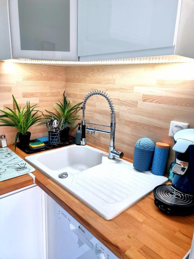 Appartement Vue Mer,Acces Direct Plage,Fibre,Clim,Parking Public Gratuit Le Barcarès Exterior foto