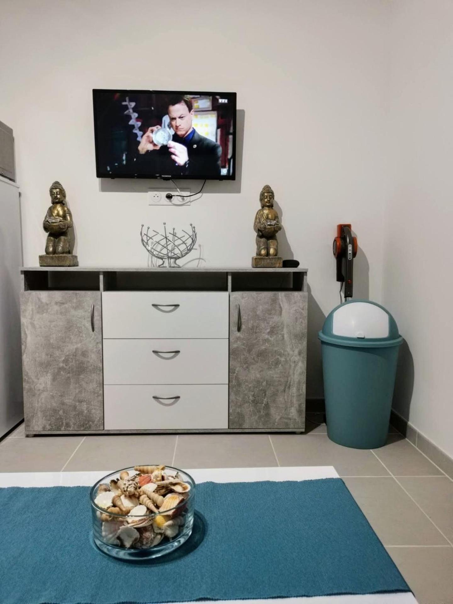 Appartement Vue Mer,Acces Direct Plage,Fibre,Clim,Parking Public Gratuit Le Barcarès Exterior foto